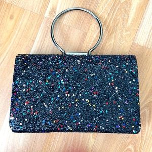 Alessia Glitter Handbag